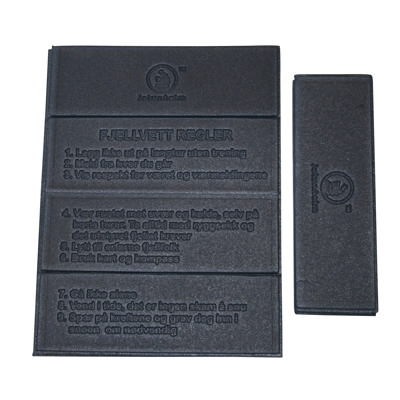 TURTAGRØ Brettbar sittepl.m/Fjellvettreg